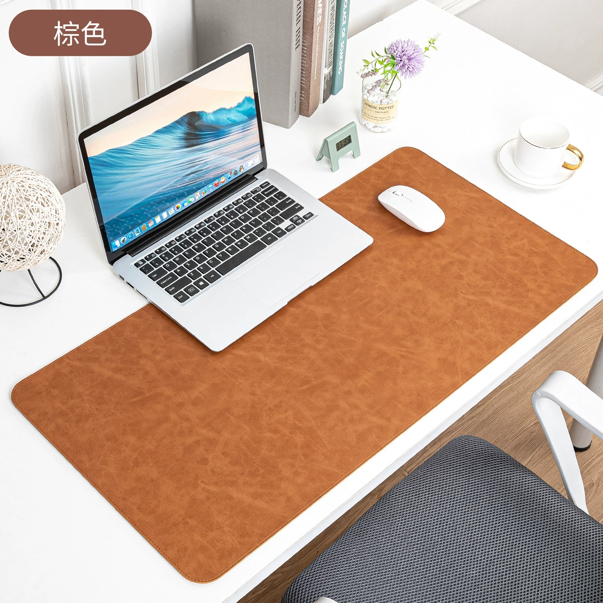 Desk Mat Mouse Pad Leather Oversized — desk mat wholesale pick on MatDesk