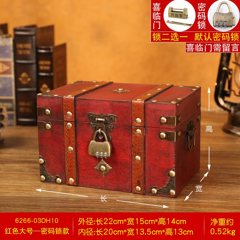 Storage Box Large Wood Vintage — desk mat wholesale pick on MatDesk