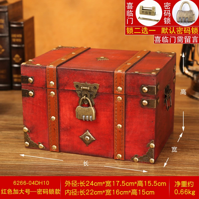 Storage Box Large Wood Vintage — desk mat wholesale pick on MatDesk