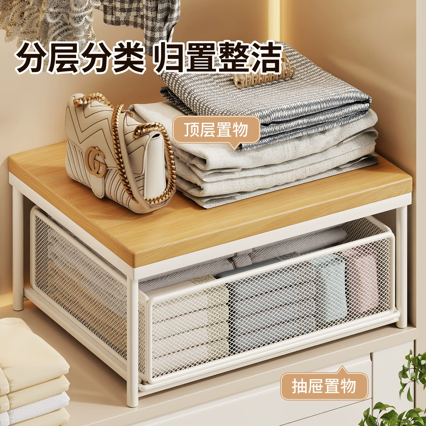Wardrobe Closet Shoe Cabinet Shelf Rack In-cabinet Wardrobe — desk mat wholesale pick on MatDesk