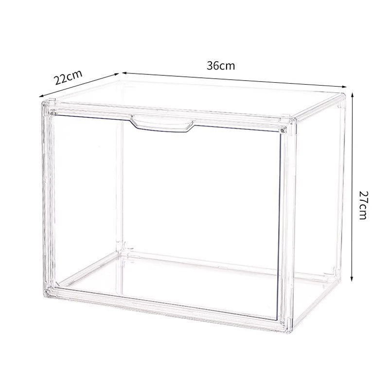 Wall-mounted Storage Box Shelf Rack Acrylic Clear — desk mat wholesale pick on MatDesk