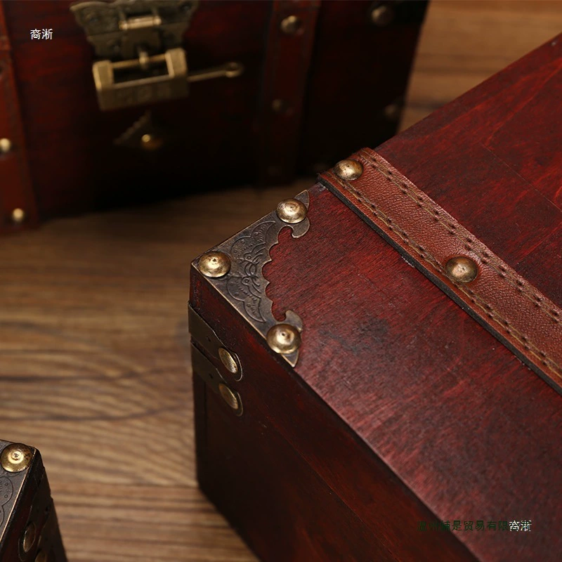 Storage Box Large Wood Vintage — desk mat wholesale pick on MatDesk