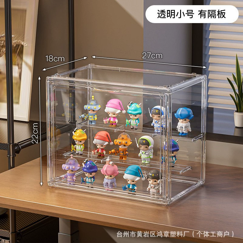 Wall-mounted Storage Box Shelf Rack Acrylic Clear — desk mat wholesale pick on MatDesk