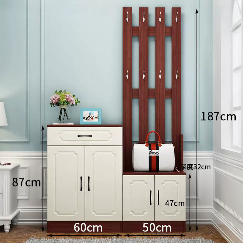 Garment Rack Freestanding Shoe Cabinet Wardrobe Hanger — desk mat wholesale pick on MatDesk