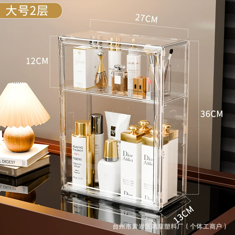 Wall-mounted Storage Box Shelf Rack Acrylic Clear — desk mat wholesale pick on MatDesk