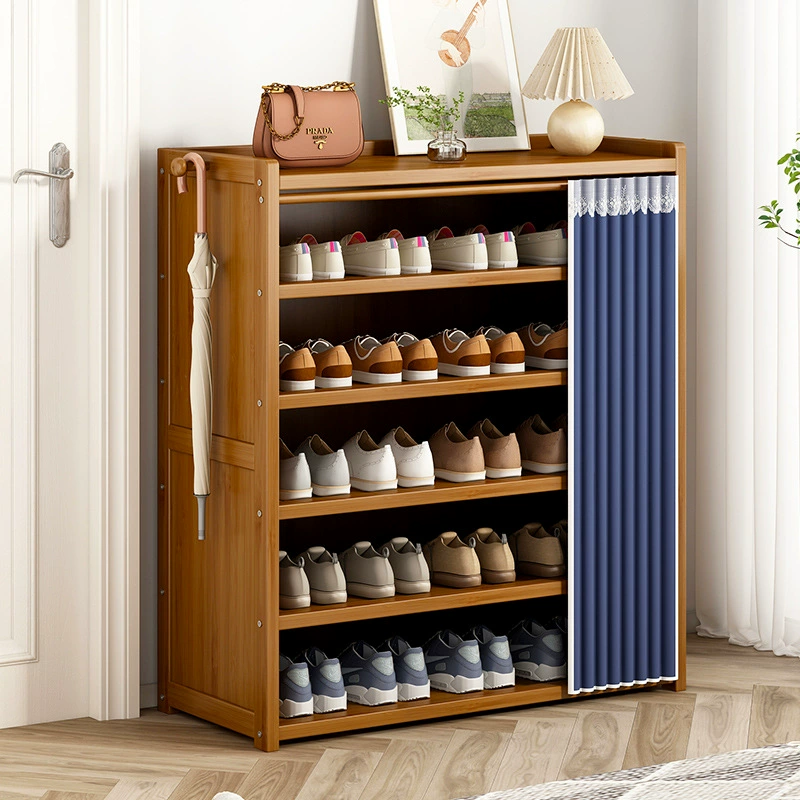 Shoe Cabinet Shelf Rack Solid Wood Multi-tier Shoe Rack — desk mat wholesale pick on MatDesk