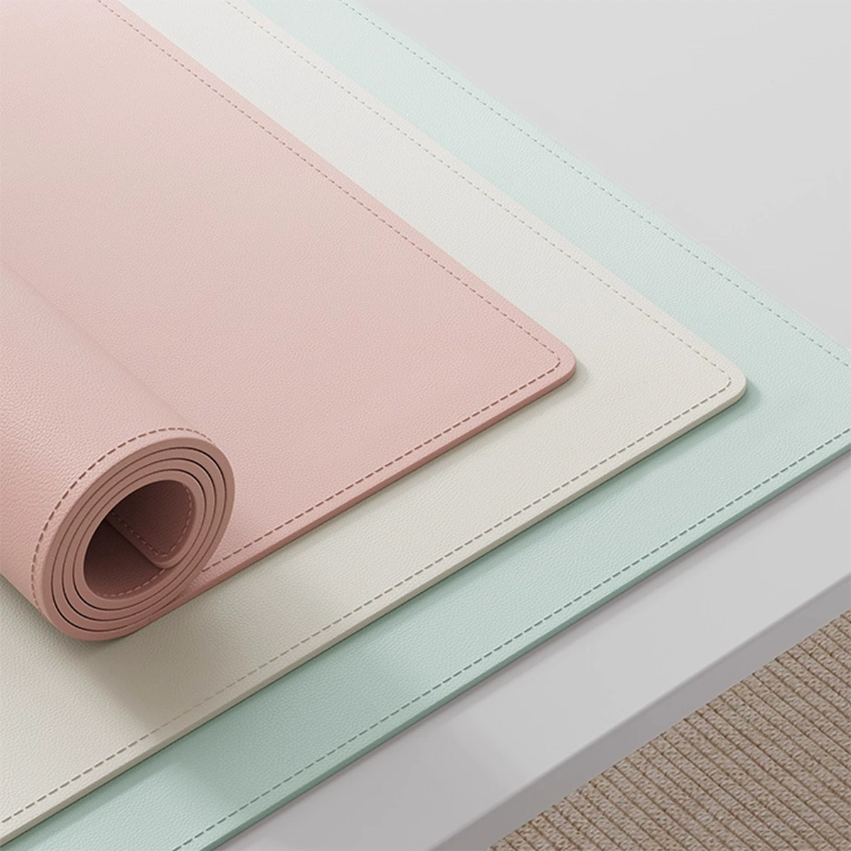 Desk Mat Mouse Pad Leather Oversized Desktop — desk mat wholesale pick on MatDesk