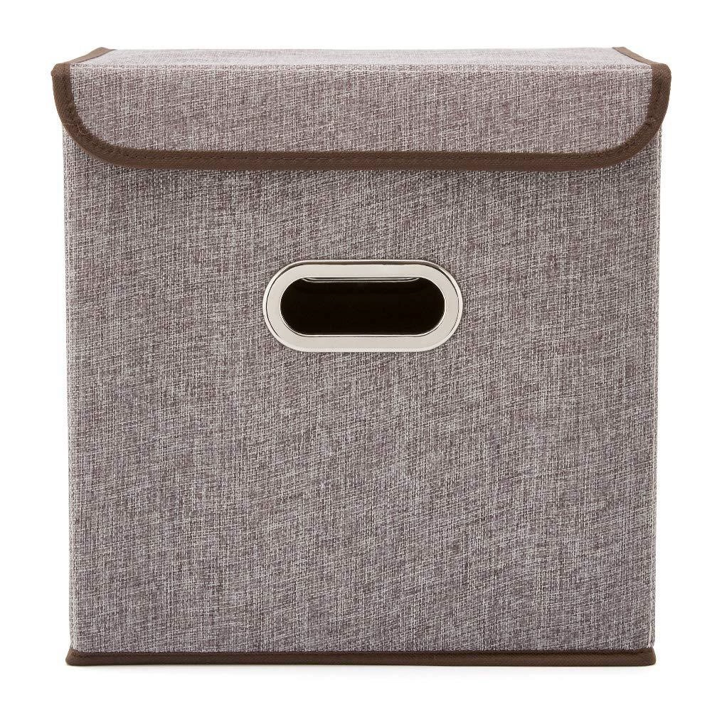 Storage Box Storage Bin Foldable Desktop Lidded — desk mat wholesale pick on MatDesk