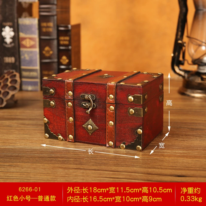 Storage Box Large Wood Vintage — desk mat wholesale pick on MatDesk