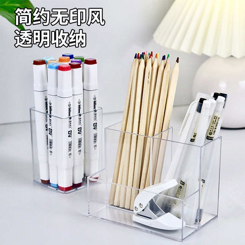 Storage Box Acrylic Desktop Clear — desk mat wholesale pick on MatDesk
