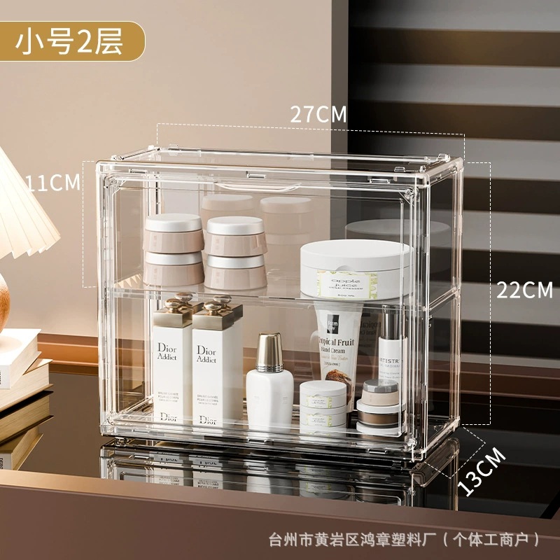 Wall-mounted Storage Box Shelf Rack Acrylic Clear — desk mat wholesale pick on MatDesk