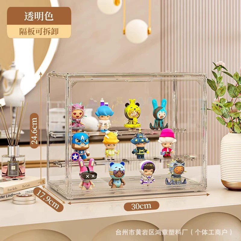 Wall-mounted Storage Box Shelf Rack Acrylic Clear — desk mat wholesale pick on MatDesk