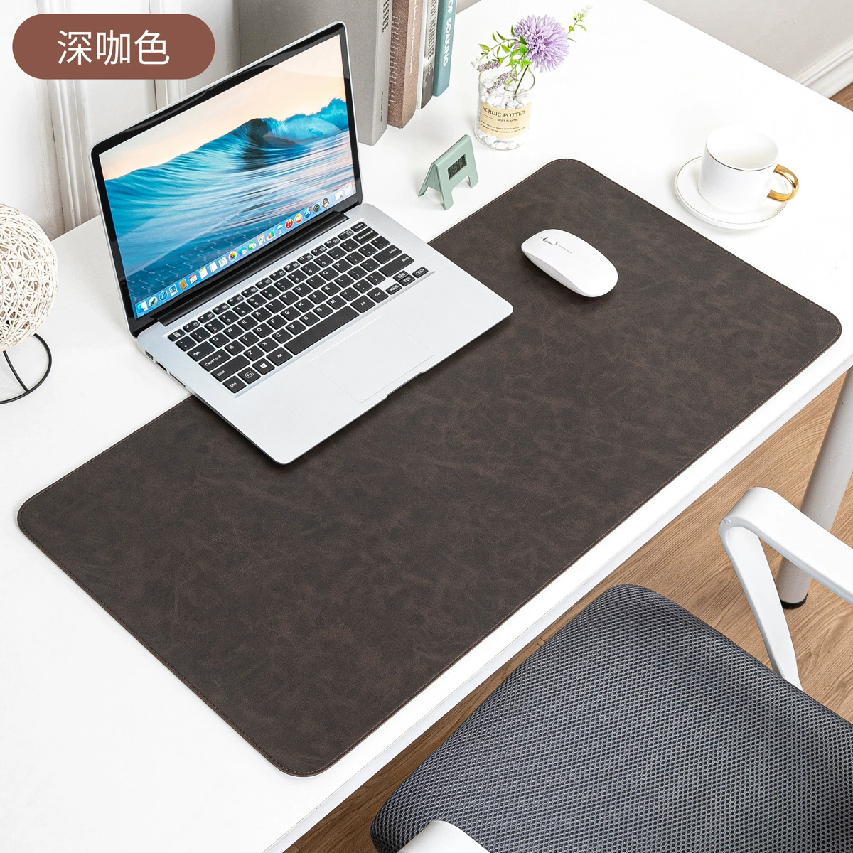 Desk Mat Mouse Pad Leather Oversized — desk mat wholesale pick on MatDesk