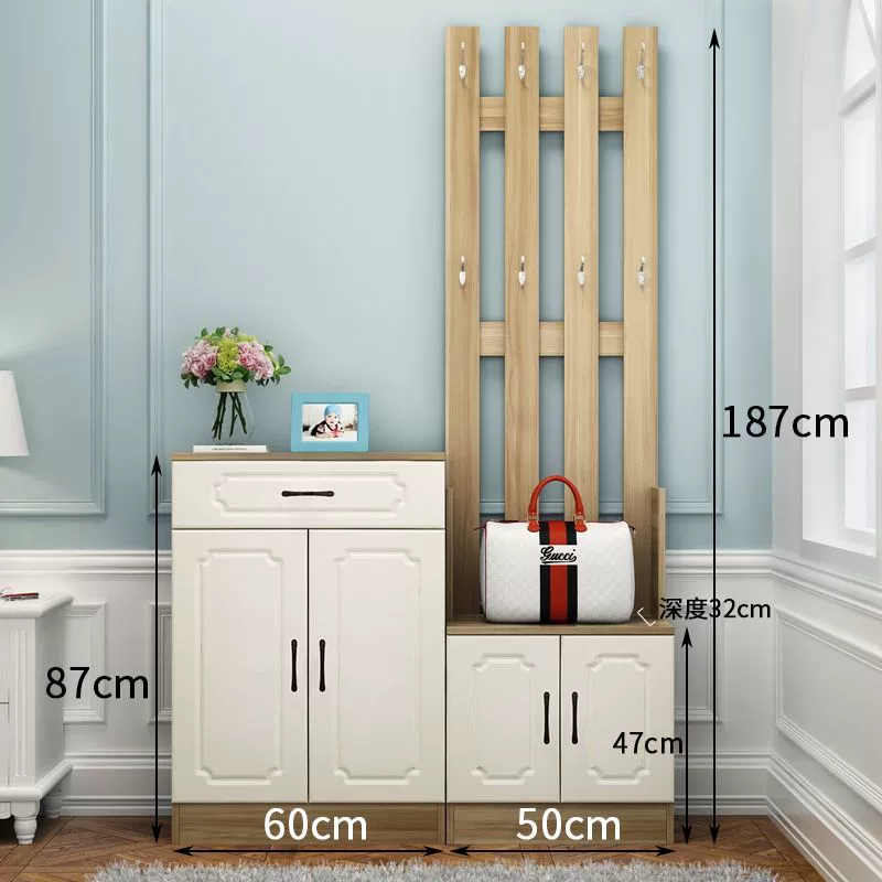 Garment Rack Freestanding Shoe Cabinet Wardrobe Hanger — desk mat wholesale pick on MatDesk